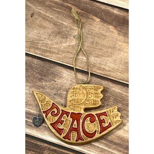 2014 HALLMARK KEEPSAKE ORNAMENT QG01353 ON WINGS OF PEACE BY TERRI STEIGER